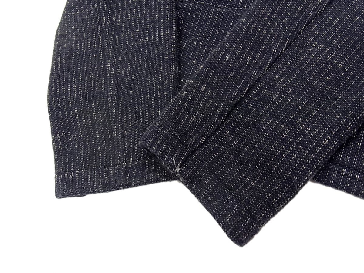 極美品 定価40,600円◇RRL Cotton-Blend Fleece Cardigan ビーチクロス カーディガン ダブルアールエル/ラルフローレン ジャケット メンズ_画像5