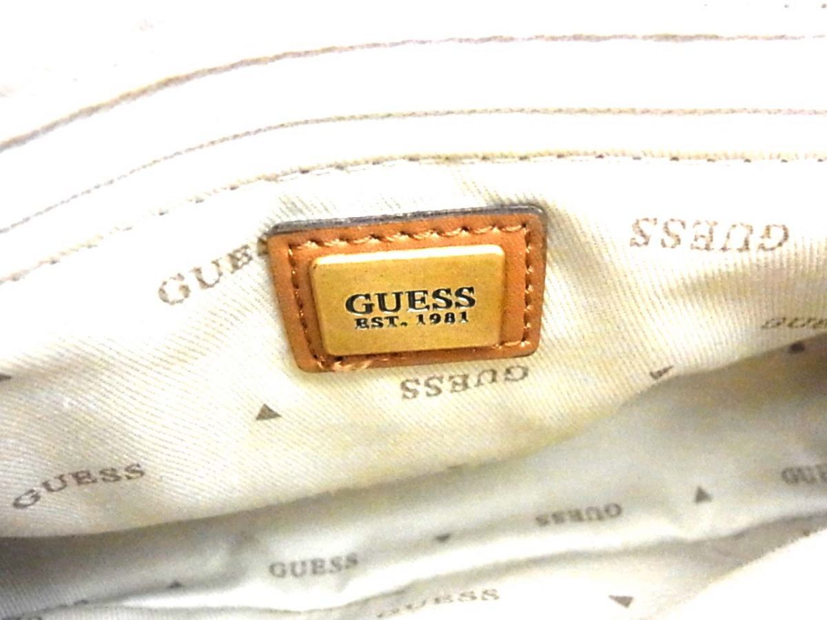 美品◆GUESS 2way ショルダーバッグ ハンドバッグ KATEY Mini Satchel レディース ゲス_画像9