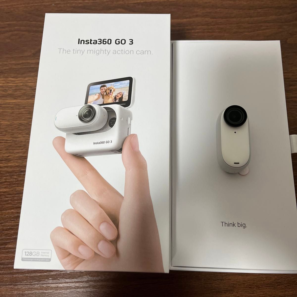 【新品未使用】insta360 GO3 128GB 付属品完備