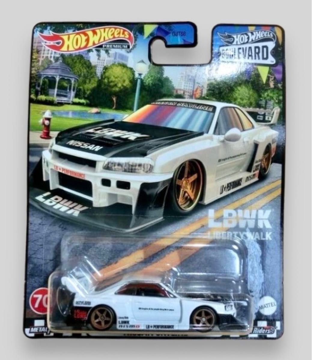 ホットウィール  ブールバード  ニッサン スカイライン LBWK R34 Skyline