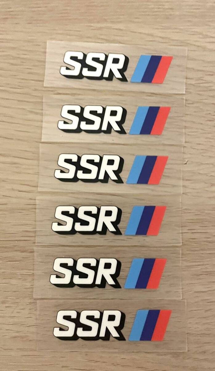 SSR オプションホイール ステッカー 未使用_画像1