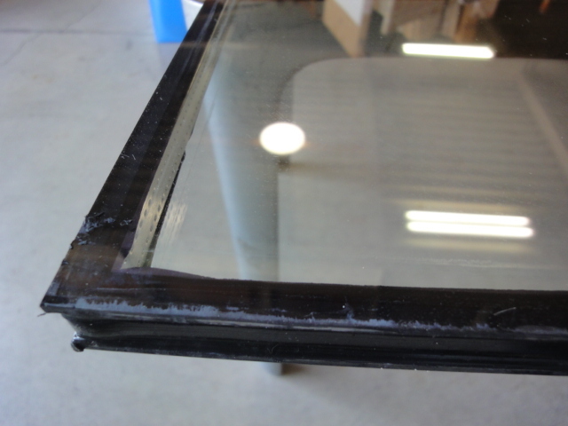 T-550　　引取り限定　　複層ガラス ペアガラス　約　1141ｘ1428ｘ20㎜　明り取り　窓 サッシ関連 DIY リフォーム 修理_画像9