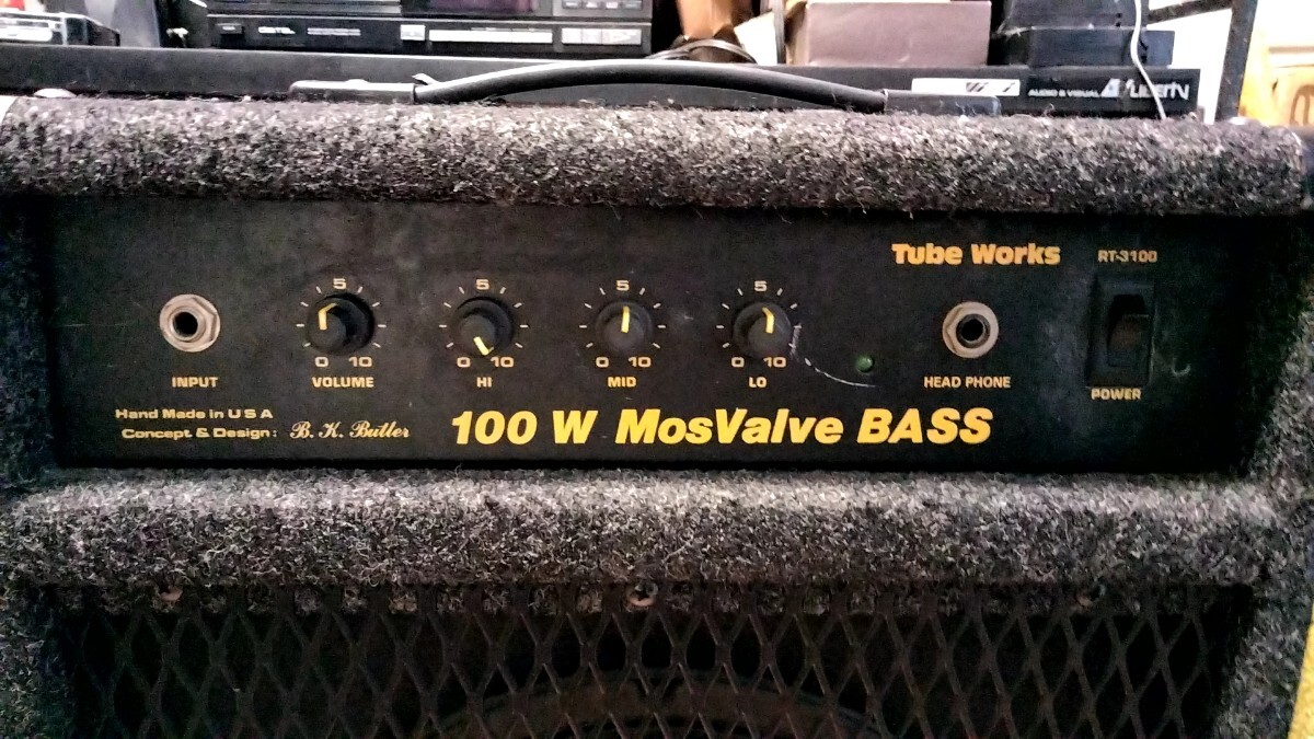  основа комбоусилитель 100W MosValves Bass TubeWorks