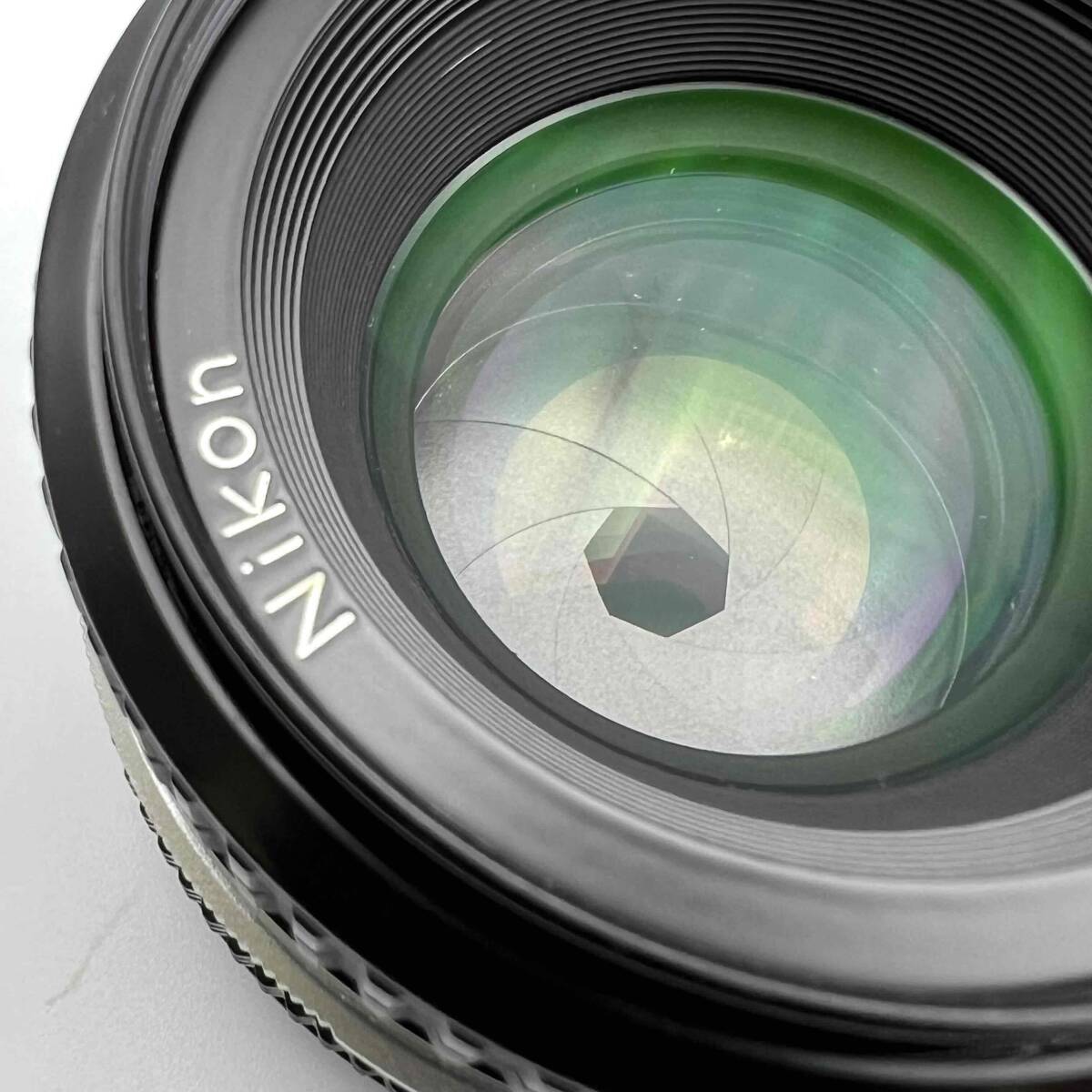 Nikon ニコン Ai NIKKOR 50mm 1.8 単焦点レンズ 標準レンズ カメラレンズ 中古 現状品_画像8