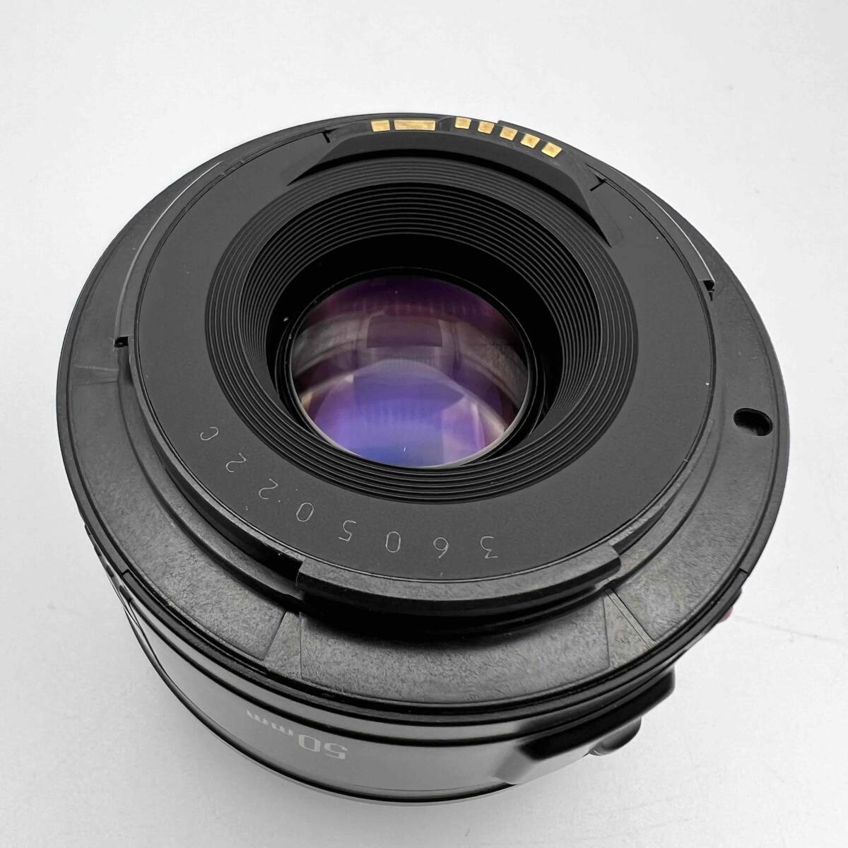 【美品】CANON キャノン LENS EF 50mm F1.8 Ⅱ 単焦点レンズ 標準レンズ 一眼レフカメラ用レンズ AF 箱付_画像7