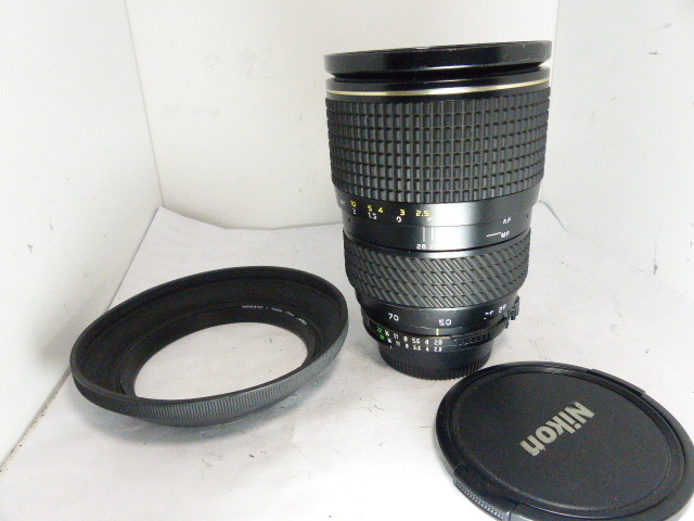 【メール便無料】 大口径ニコンAF トキナー 28-70㎜F2.8 AT-X PRO ニコン 【メール便無料】 大口径ニコンAF トキナー 28-70㎜F2.8 AT-X PRO ニコン