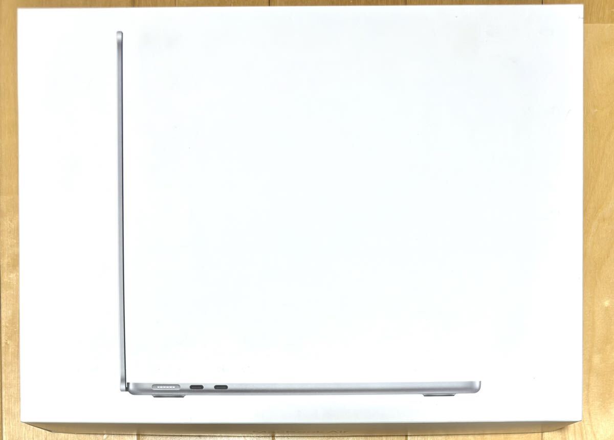 アップル APPLE M3 MacBook Air 13.6インチ 8GBメモリ 512GB SSD MRXR3J/A シルバー_画像1