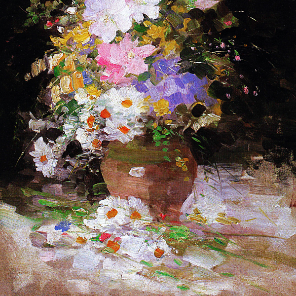 花瓶の花 B4 ルーマニア_画像2