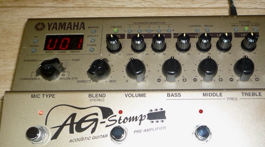 YAMAHA AG-STOMP ヤマハ AS-Stompの画像2