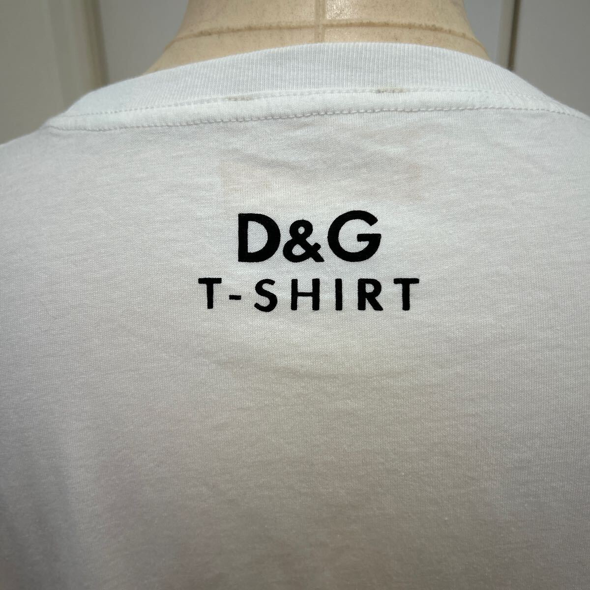 ドルチェ&ガッバーナ　D&G Tシャツ 半袖 ホワイト 新品未使用_画像4