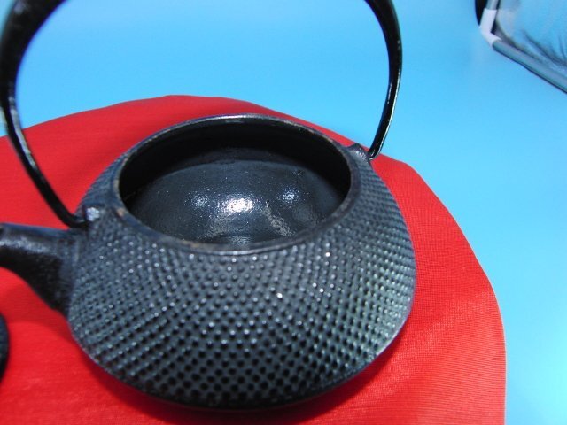  специальный отбор товар YC-200 документ превосходящий . металлический чайник документ высота type . традиция прикладное искусство Iwate юг часть металлический контейнер чайная посуда зеленый чай 