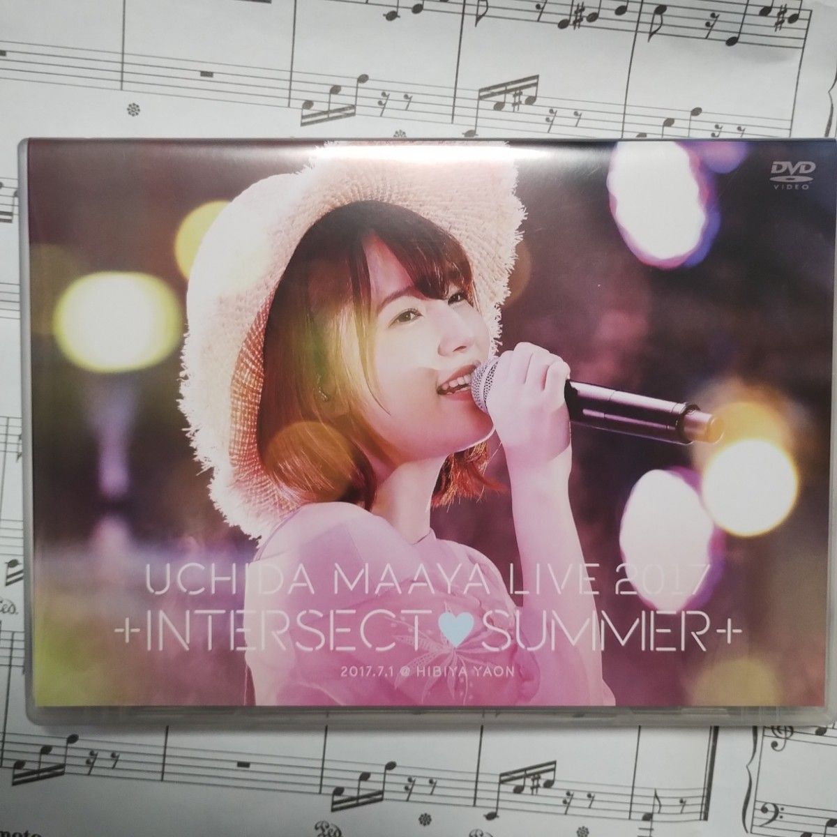 美品「内田真礼/UCHIDA MAAYA LIVE 2017「+INTERSECT　SUMMER+」DVD」