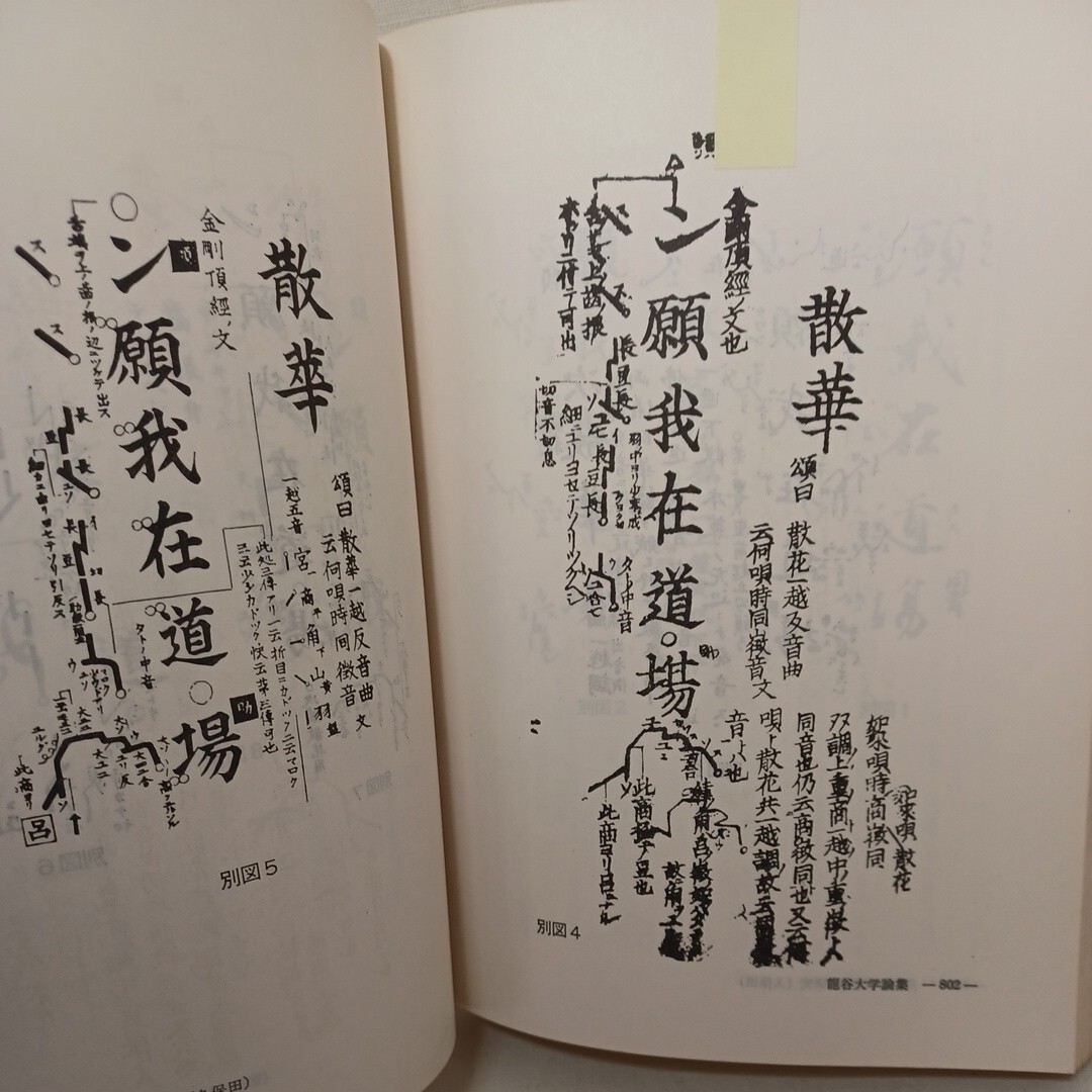 ☆「「龍谷大学論集第四百号親鸞聖人御誕生八百年記念特集」村上速水　山本仏骨　声明の音楽的研究　声明譜の訳譜と採譜 浄土真宗　本願寺_画像8