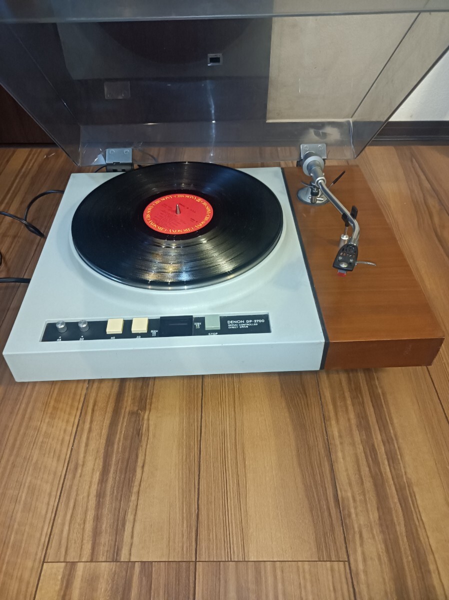 DENON　DP-2700 　レコードプレーヤー_画像1