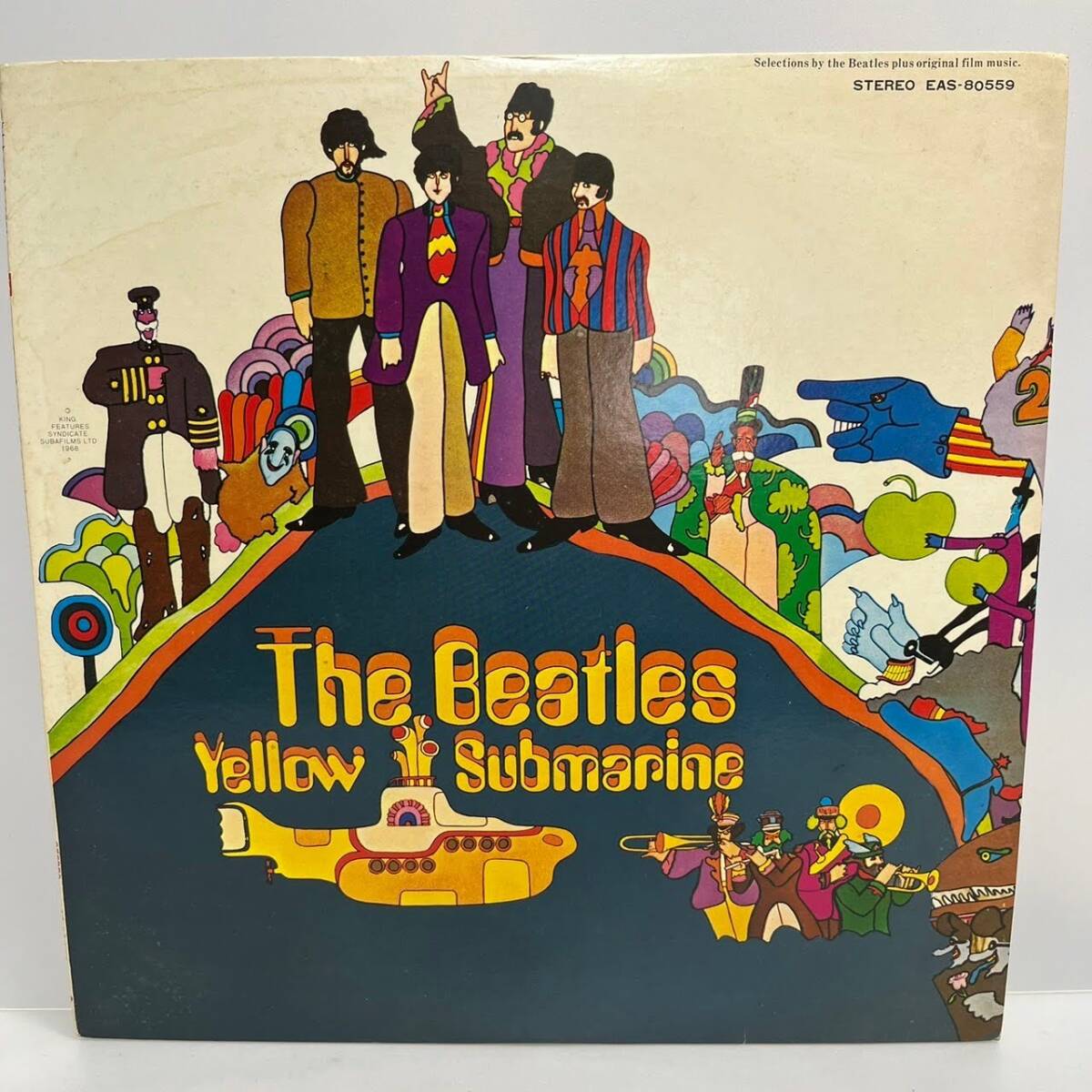 【LP】レコード 再生未確認 THE BEATLES ビートルズ イエロー・サブマリン EAS-80559 ※まとめ買い大歓迎!同梱可能です_画像1