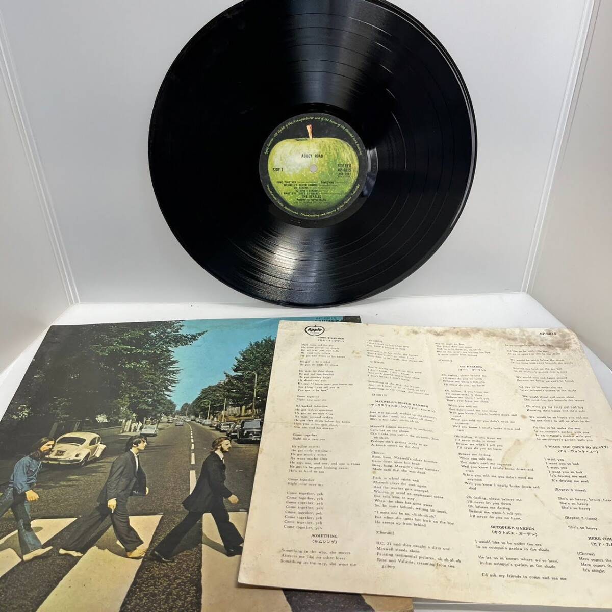 【LP】レコード 再生未確認 The Beatles / ABBEY ROAD / AP-8815 ※まとめ買い大歓迎!同梱可能です_画像3