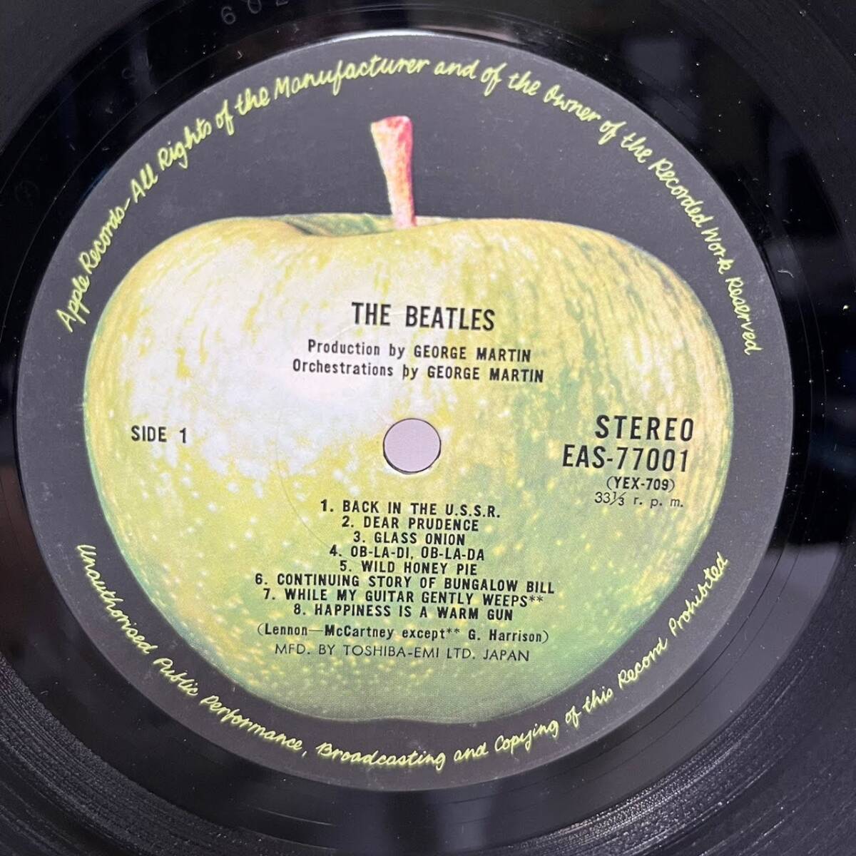 【LP】レコード 再生未確認 The Beatles(ザ・ビートルズ) EAS-77001・2 ホワイトアルバム ※まとめ買い大歓迎!同梱可能です_画像4