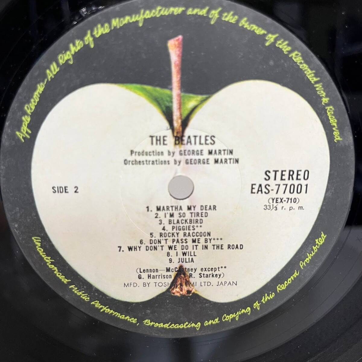 【LP】レコード 再生未確認 The Beatles(ザ・ビートルズ) EAS-77001・2 ホワイトアルバム ※まとめ買い大歓迎!同梱可能です_画像7