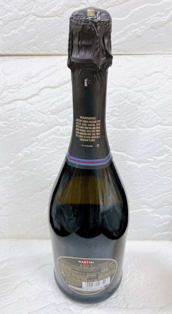 ◎破格◎MARTINI BRUT マルティーニ ブリュット 11.5% 750ml 古酒 未開栓 未開封 _画像2