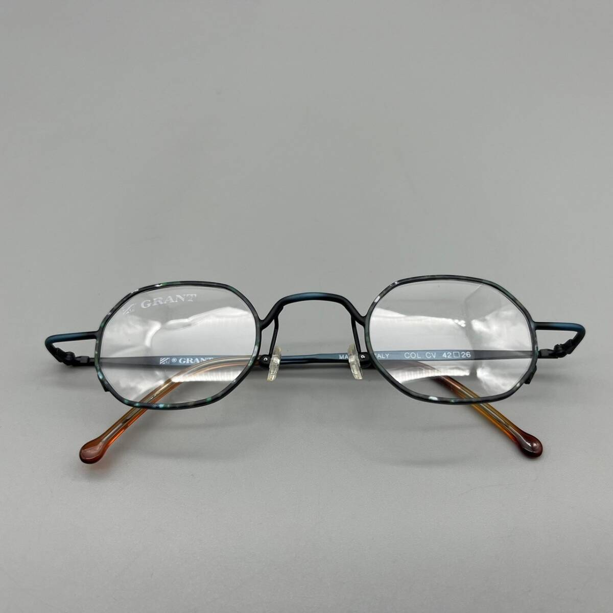 GRANT グラント 5266 眼鏡 フレーム COL. CV イタリア製 42□26 めがね メガネ 管:050601の画像7