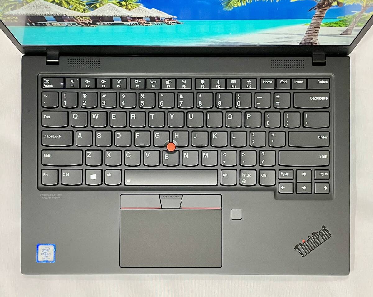 ほぼ未使用 ThinkPad X1 Carbon - MS Office 2021付き - CPU i7 / MEM 16GB / SSD 512GB / 2K LCD / Win11 Pro 64の画像4