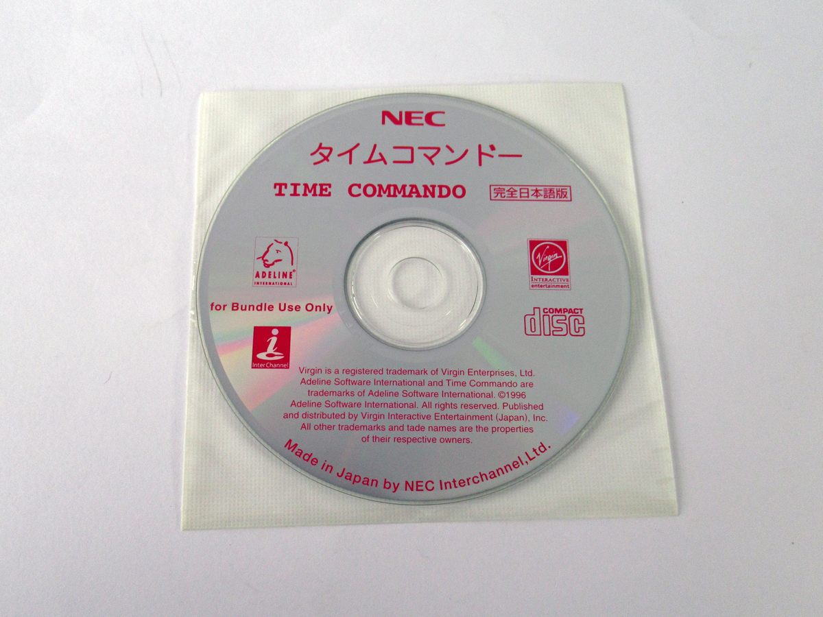 ◆◇【送料無料】 NEC タイムコマンドー TIME COMMANDO （完全日本語版）◇◆の画像1