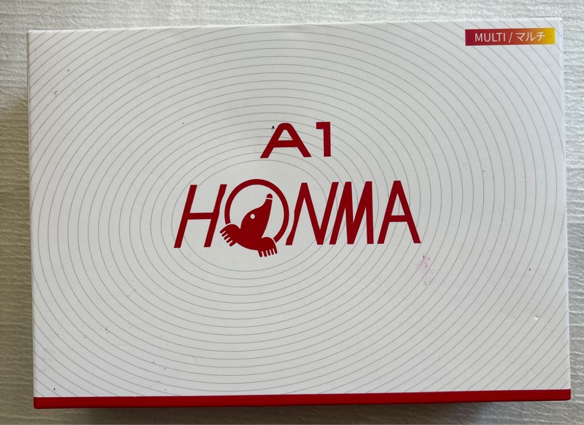 【未使用】HONMA A1 ゴルフボール （マルチカラー） BT1905 ホンマ