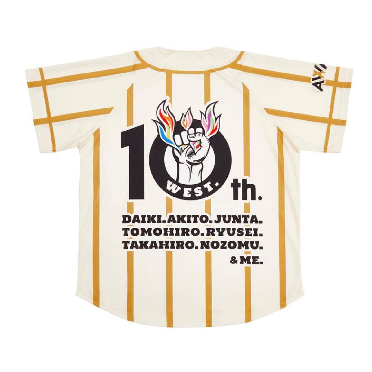 新品未開封】WEST AWARD Tシャツ ツアーT アンコール ベース 新品未開封】WEST AWARD Tシャツ ツアーT アンコール ベース
