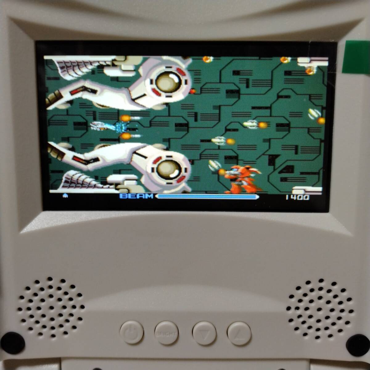  Junk PC engine portable monitor IPS LCD FRAM installing modified goods 