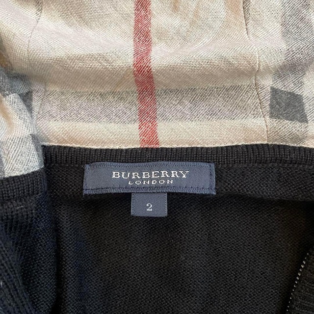 Burberry　バーバリーロンドン　サイズM 　ニットパーカー　0017_画像5