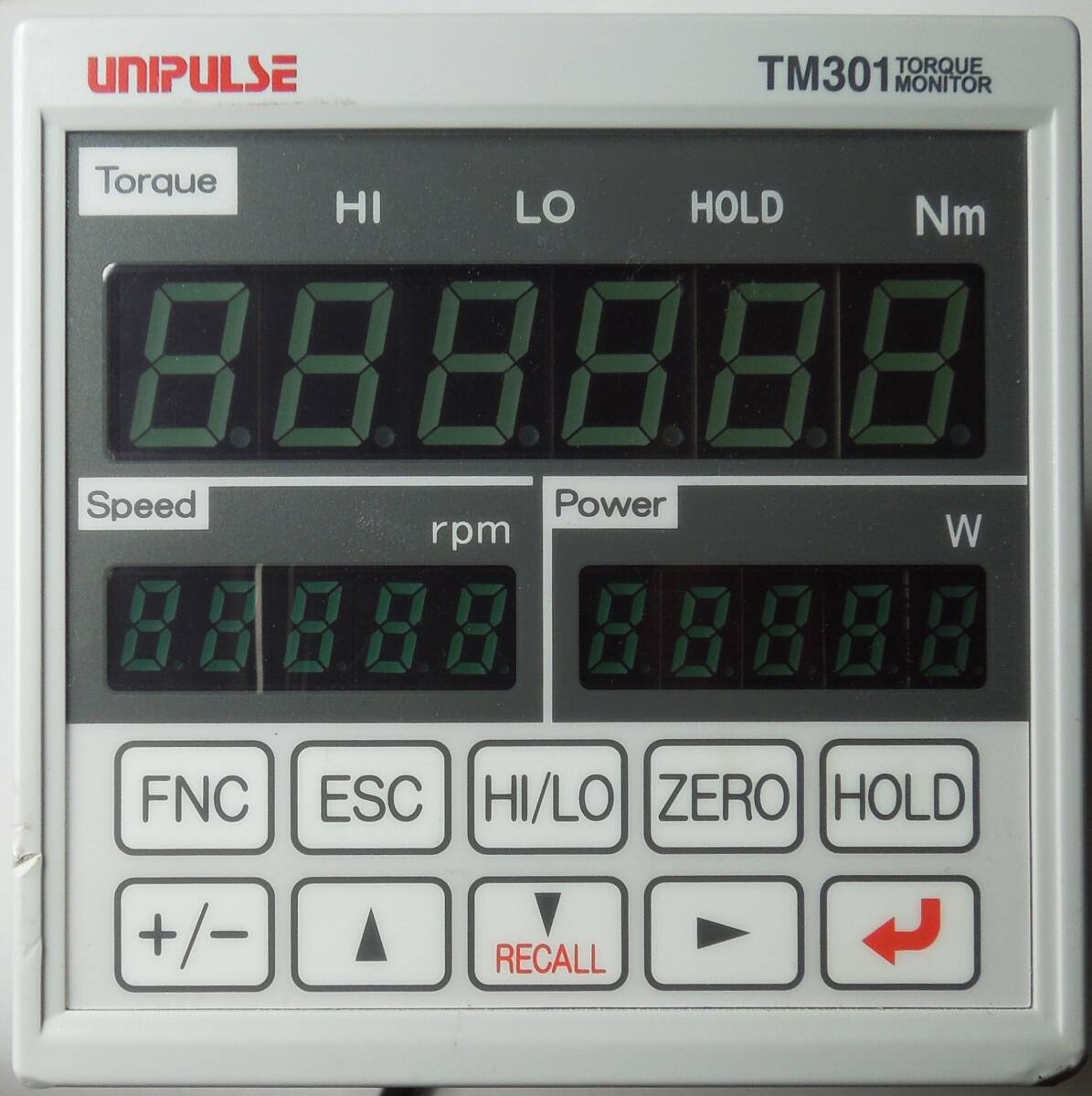 ユニパルス　unipulse トルクメーター UTMⅡ 10Nm & トルクモニター TM301＆接続ケーブル_画像7