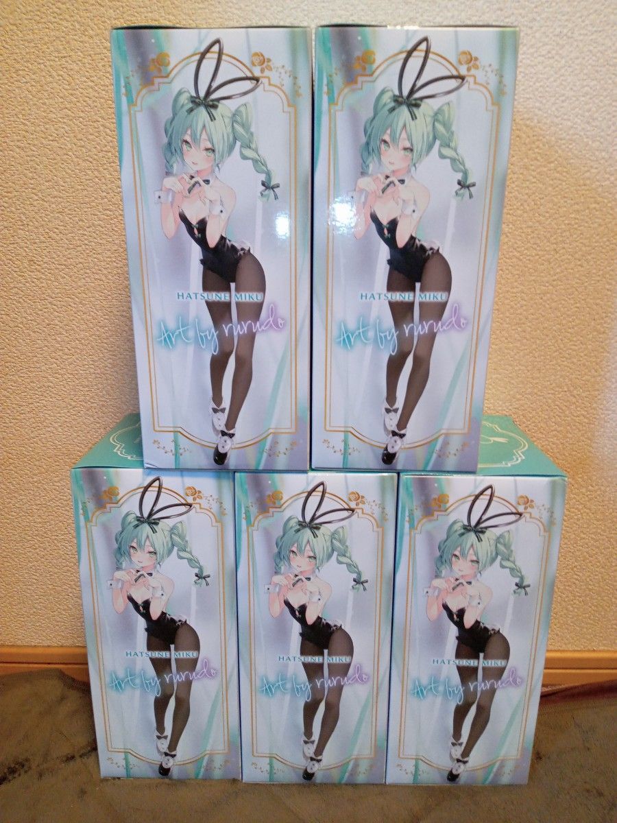 【未開封5体セット】初音ミク バニー BicuteBunnies rurudo ver. フィギュア