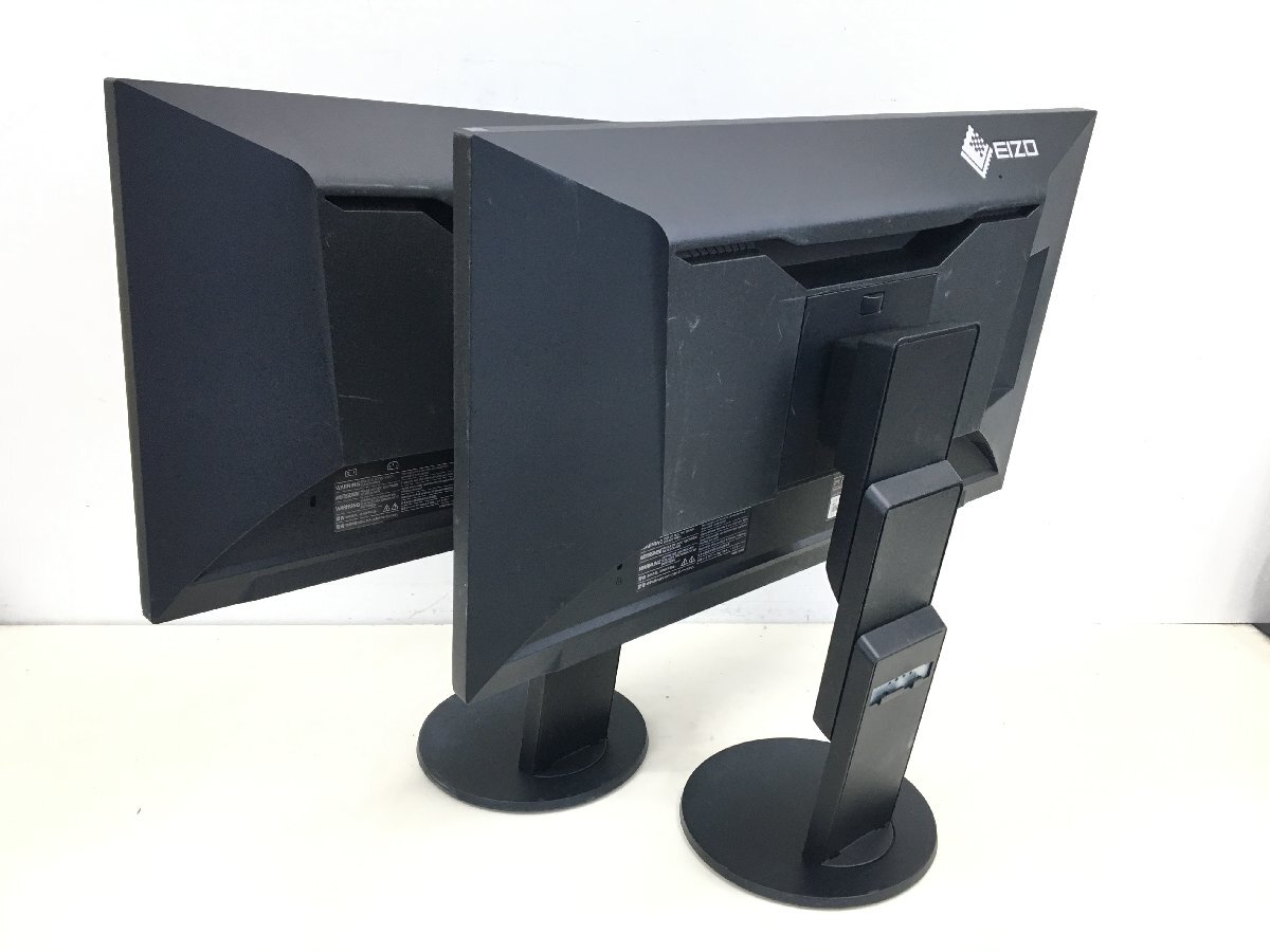 EIZO 23.8 型 液晶モニター FlexScan EV2451 使用時間：7085H 8426H 2018年製　輝度良い 2台まとめセット　（管：2E-M）　_画像6