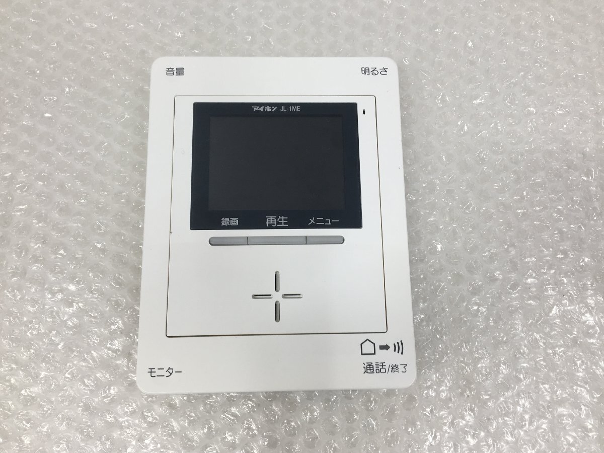 アイホン TVドアホン 親機 JL-1ME-T/ 玄関子機JL-DA　セット　初期化済　中古品　（管：2C3-M6）_画像2