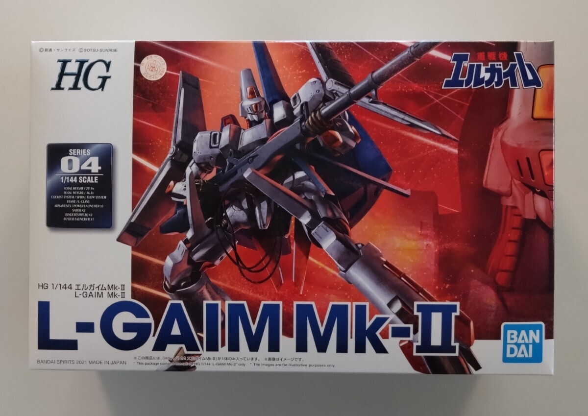 [ inside sack unopened * not yet constructed ] HG 1/144 L gaimmk-Ⅱ premium Bandai Heavy Metal L-Gaim 