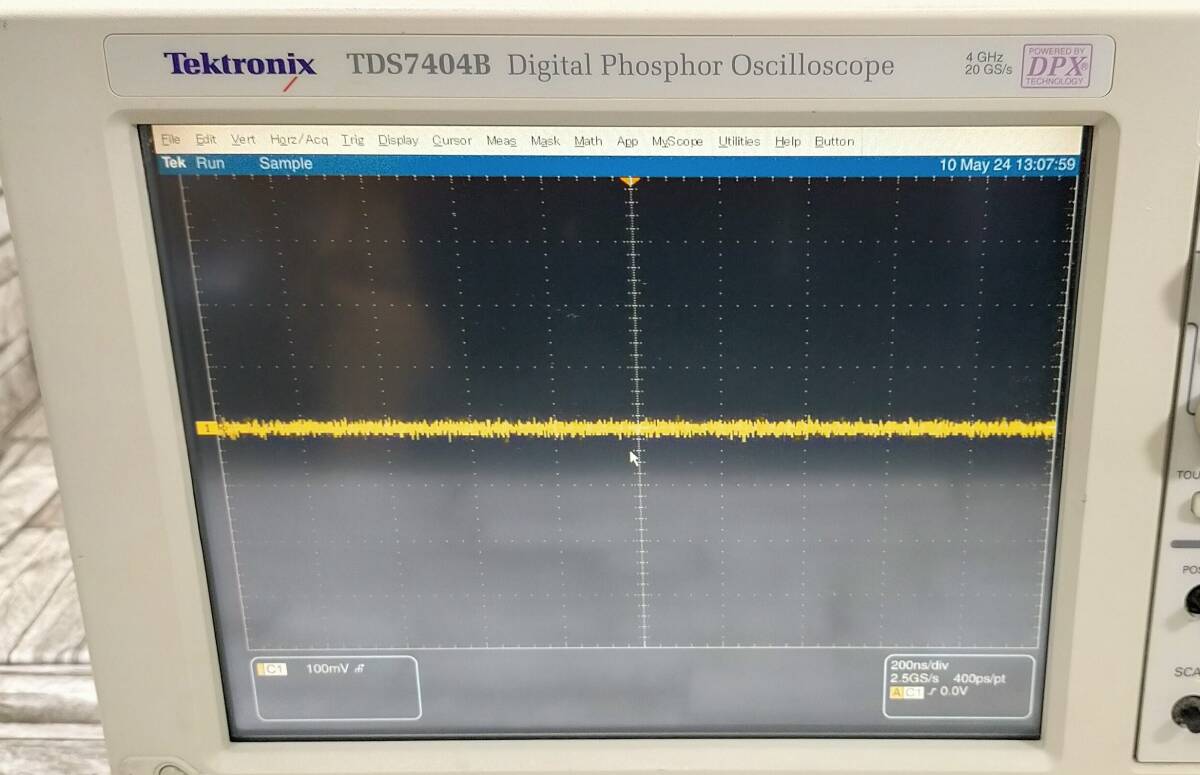 Tektronix/ tech Toro niks4GHz 20GS/s цифровой осциллограф TDS7404B