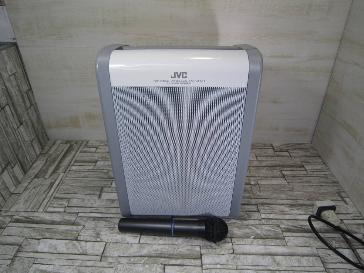 Yahoo!オークション - JVC ポータブルワイヤレスアンプ PE-W50 Yahoo!オークション - JVC ポータブルワイヤレスアンプ PE-W50