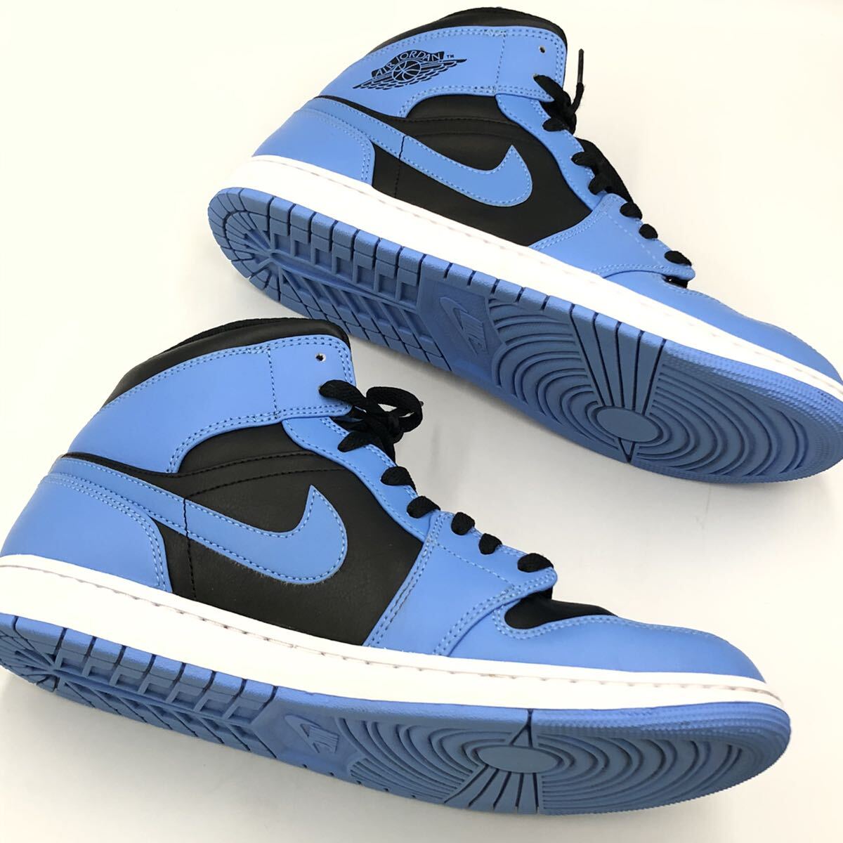 5/14HH-G2534*NIKE Nike * air Jordan 1 mid / Uni bar City blue /29cm/ men's /DH0/DI5