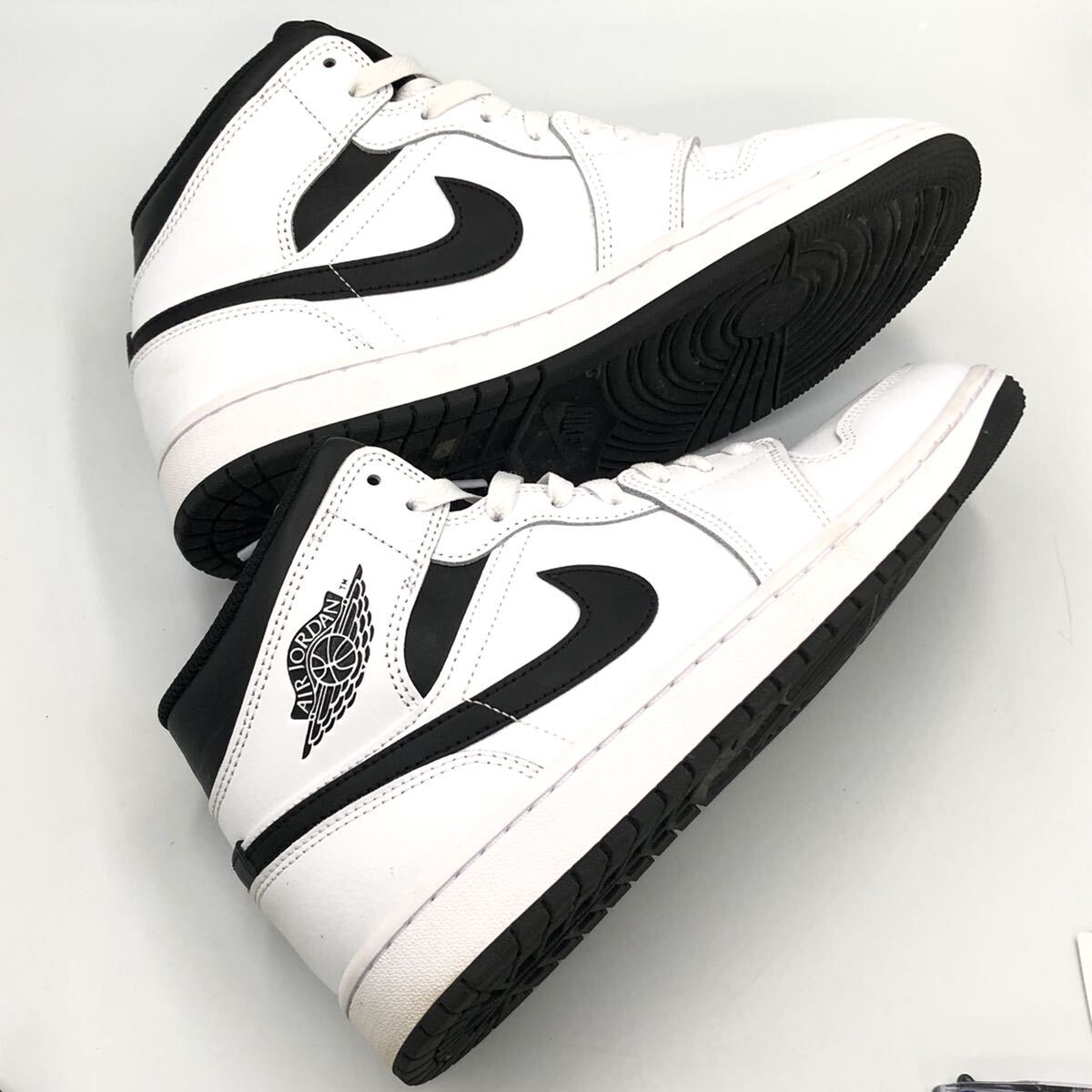 5/15HK2536★ NIKE AIR JORDAN 1 MID /ナイキ エアジョーダン1 ミッド スニーカー/メンズDG5/DI5_画像7