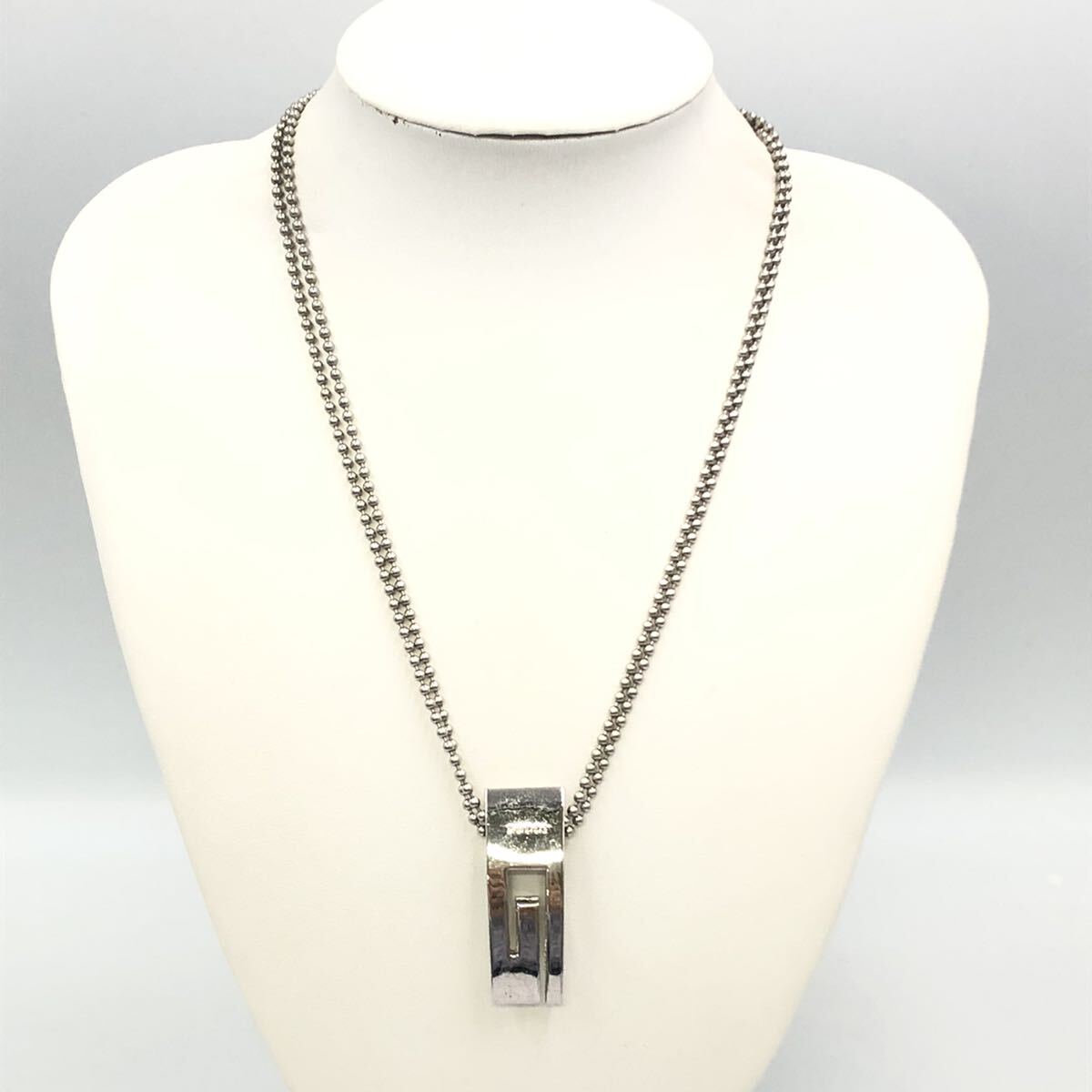 5/15MK-G2559* Gucci GUCCI* Gucci necklace / accessory accessory /necklace/ silver color /DB0/DD0