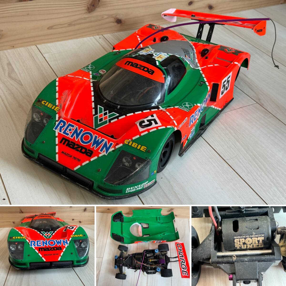 Yahoo!オークション - ラジコンボディ MAZDA マツダ 787B ルマン Yahoo!オークション - ラジコンボディ MAZDA マツダ 787B ルマン