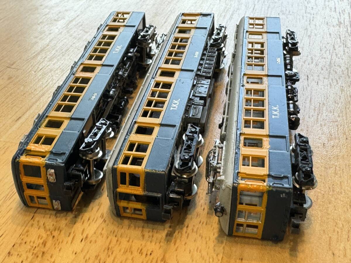 * operation not yet verification * Manufacturers unknown * N gauge T.K.K. 3453 / 3451 / 3861 Tokyu te is old painting *