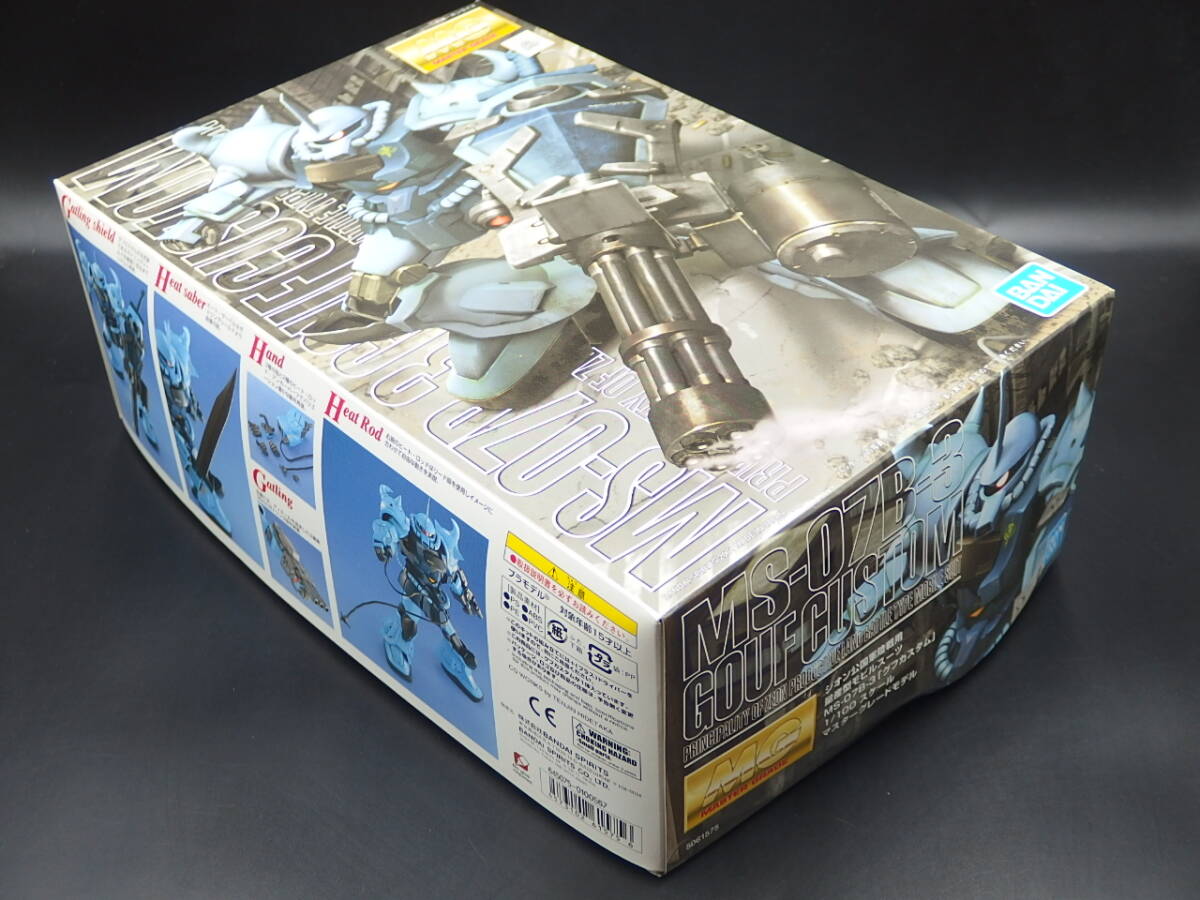 バンダイ【機動戦士ガンダム 第08MS小隊】MG▼1/100 グフカスタム MS-07B-3【未開封・未組立】ジオン公国軍陸戦用量産型モビルスーツ_画像9