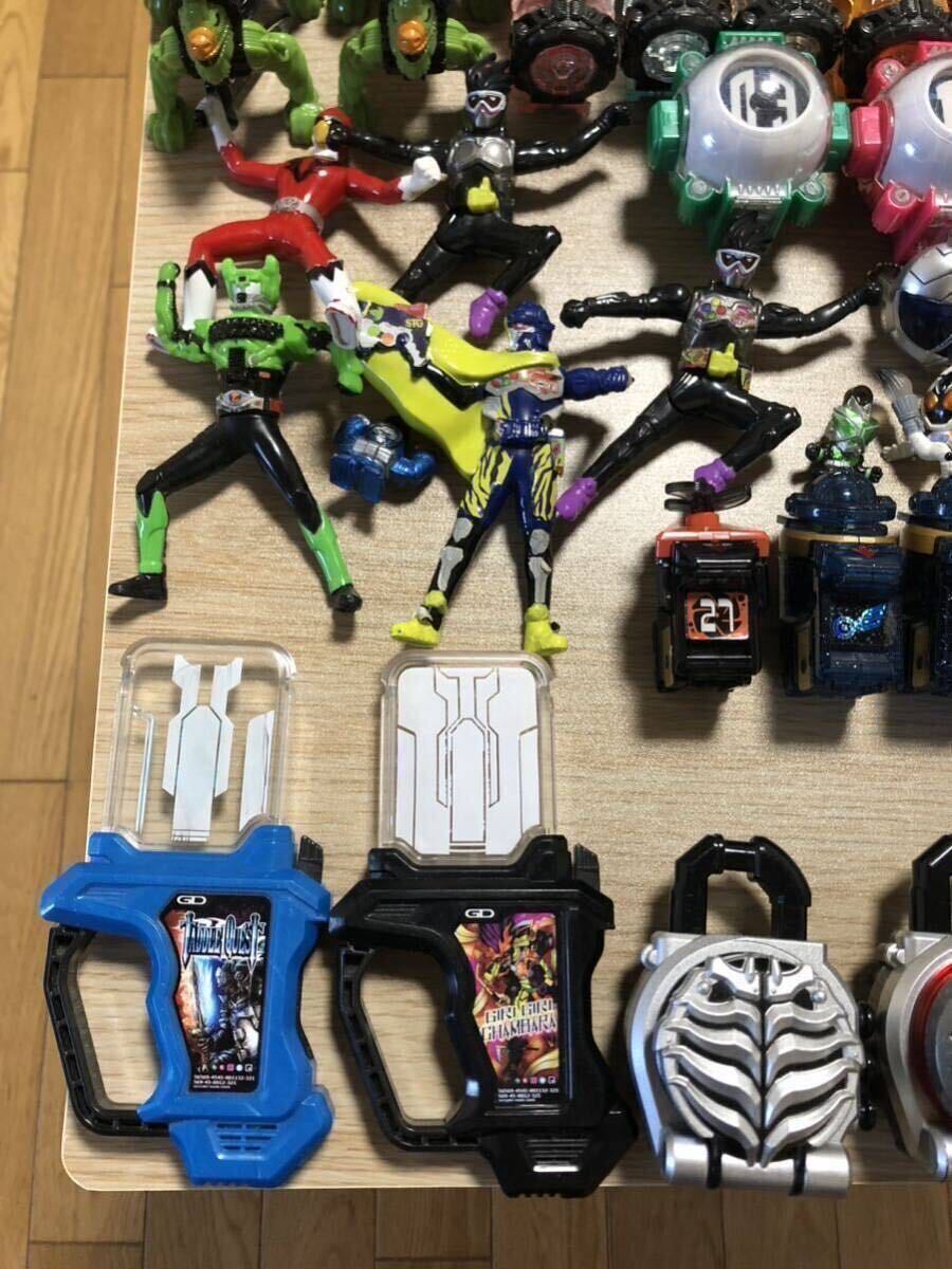 【中古お宝♪】仮面ライダー グッズ ハッピーセット 鎧武 改造ロックシード ビルド ゴースト エグゼイド フォーゼ ガシャット 食玩 ガシャ_画像5