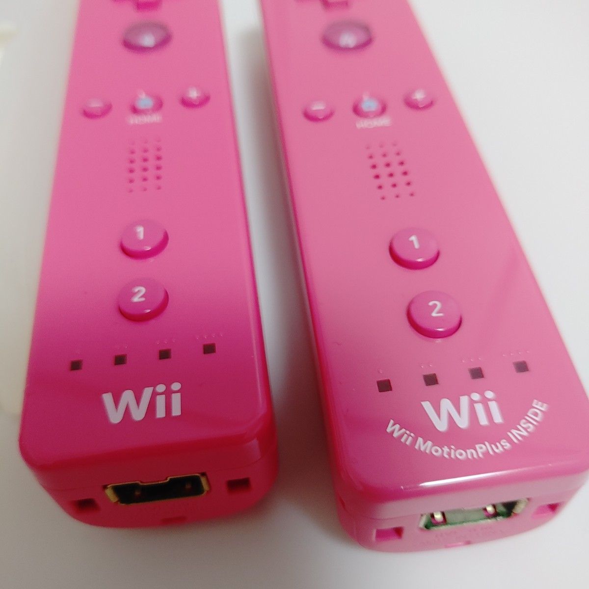 Wiiリモコンセット　 任天堂 wiiu  任天堂  ピンク コントローラー  リモコン  ニンテンドー モーションプラス