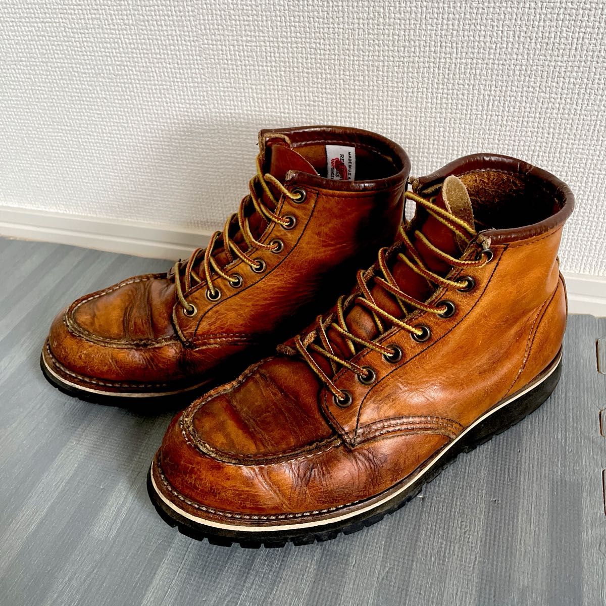 逸品 羽タグ レッドウイング875 ビブラムソールカスタム サイズ 逸品 羽タグ レッドウイング875 ビブラムソールカスタム サイズ