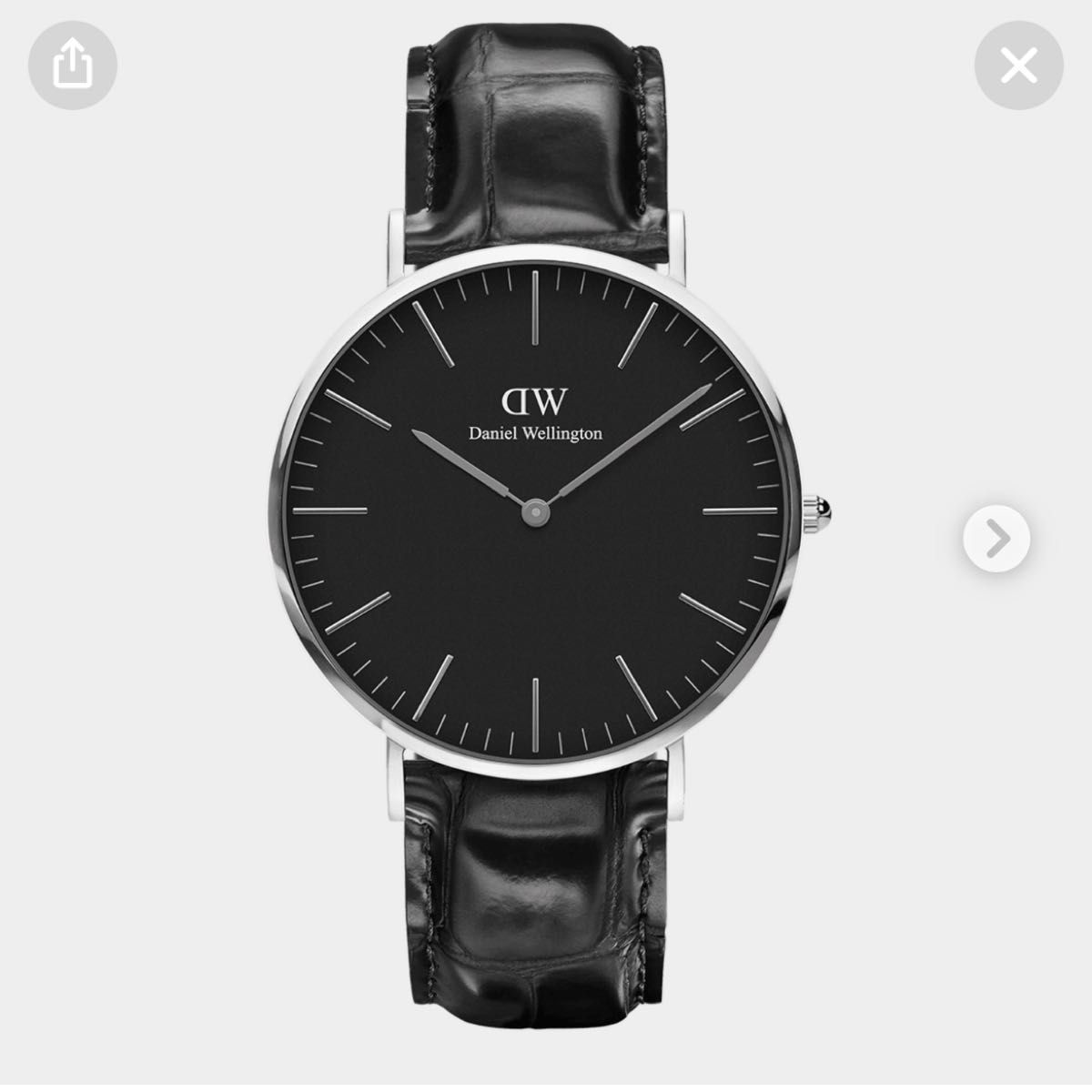 Daniel Wellington Classic Reading 40mm ダニエルウェリントン レザーベルト 腕時計