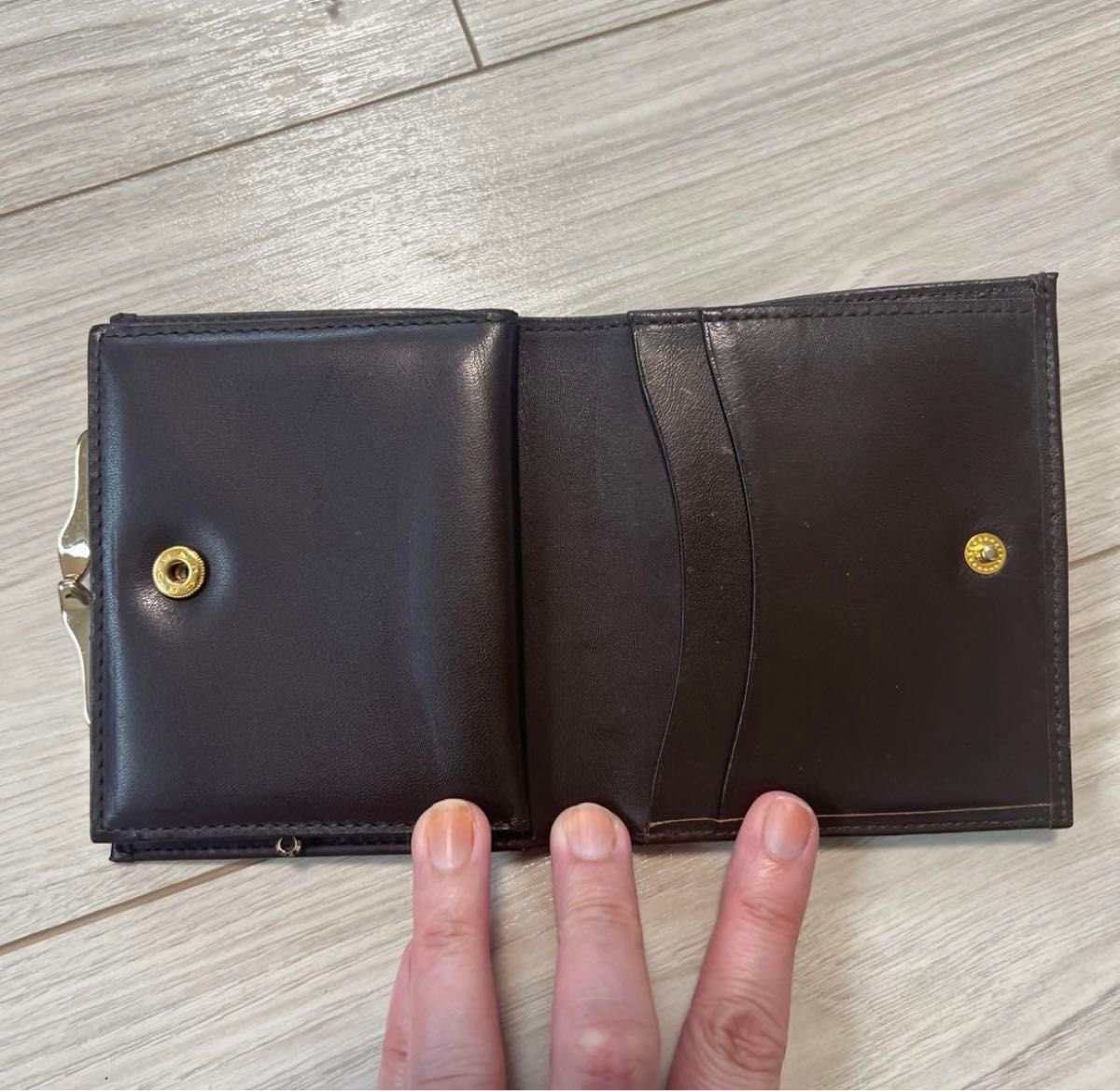 希少 BURBERRY バーバリー ノバチェック柄 がま口財布 二つ折り 希少 BURBERRY バーバリー ノバチェック柄 がま口財布 二つ折り