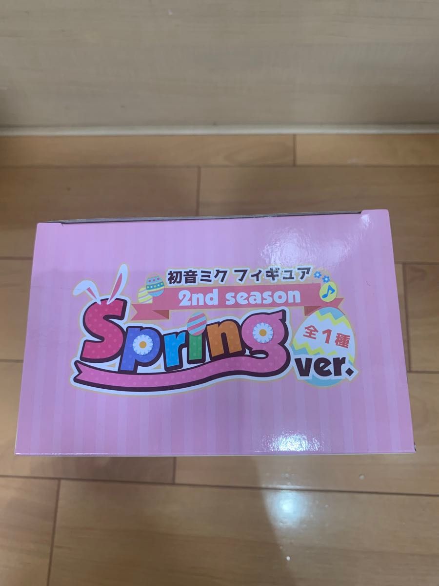 初音ミク フィギュア 2nd season Spring ver. バニー 新品未開封 即購入可能 送料込み