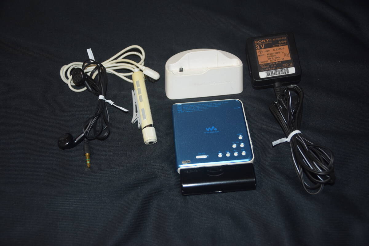  portable MD player SONY MZ-E630 MD Walkman ( blue ) (5)
